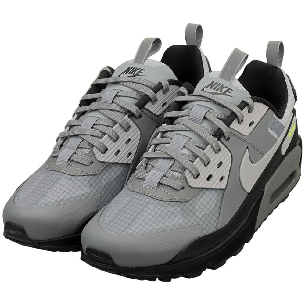 Nike Air Max 90 Drift Cool Grey Black Neon Volt (IO1908-065) Men’s Size 9